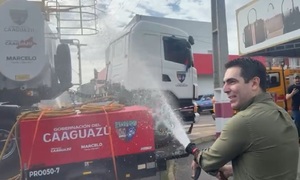 La Gobernación de Caaguazú presentó su planta asfáltica móvil con una inversión histórica - OviedoPress