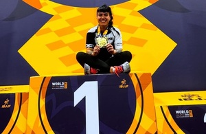 La paraguaya que volvió a tocar la cima del jiu-jitsu mundial