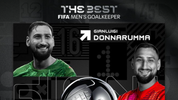 Donnarumma, mejor portero del año