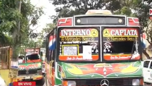 Habilitan buses de contingencia gratuitos entre Capiatá y Asunción, pero incumplen frecuencia prometida