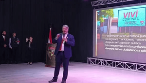 Marcos Benítez presentó su informe de gestión y reafirma compromiso con la ciudadanía - Noticiero Paraguay