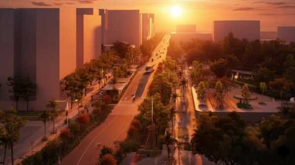 Así será la avenida Artigas tras rediseño que planea el MOPC