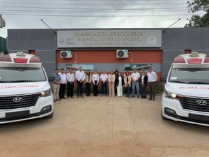 Entregan dos ambulancias nuevas para el Hospital Materno Infantil de Villa Chóferes del Chaco