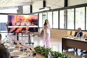 Centurión anuncia inversión sobre Avenida Artigas