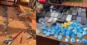 Diario HOY | Realizan requisa en cárcel de Misiones e incautan gran cantidad de objetos prohibidos
