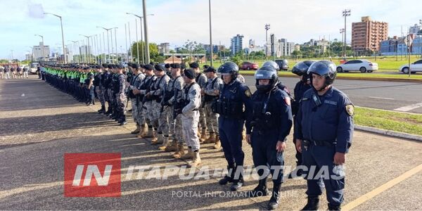 LANZAN OPERATIVO AÑO PAHA Y PLAN DE ACCIÓN DE SEGURIDAD EN ITAPÚA