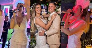 Diario HOY | Con mucha cumbia, Male González y Jorge Ruíz Díaz se unieron en matrimonio