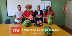 SE REALIZÓ LA PRESENTACIÓN DE LA XXX FIESTA NACIONAL DE LA SANDÍA