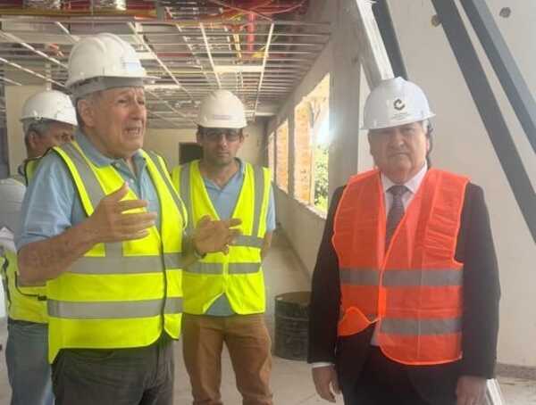 Avanza la construcción del nuevo edificio judicial en Fernando de la Mora