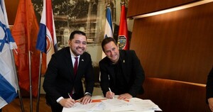 Bello firmó un acuerdo con una ciudad israelí y no llegó al plan para revitalizar a Asunción
