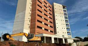 La Nación / La construcción de la nueva sede judicial de Fernando de la Mora tiene un avance del 74 %