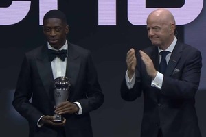 Ousmane Dembélé gana el premio The Best de la FIFA