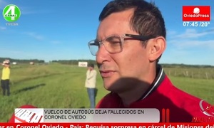 “Sonaba su celular, pero no pude hablar con ella”, el dramático testimonio del marido de fallecida en bus que volcó - OviedoPress