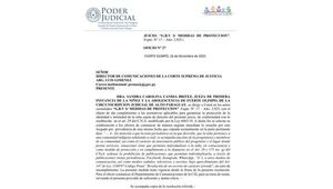 Jueza dispone prohibición de publicación de datos de niña en situación de vulnerabilidad