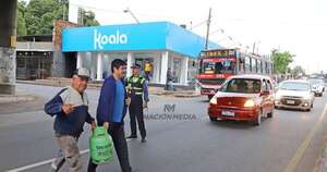 La Nación / Huelga de choferes: buses de contingencia evitaron aglomeración en paradas