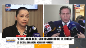 "Quiérase o no, estamos hablando de un delincuente": senadora Yolanda Paredes exige destitución de Eddie Jara