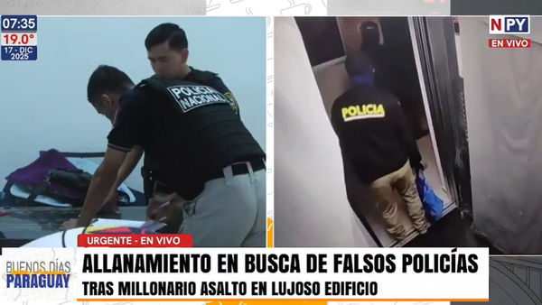 Buscan a falsos policías: Un sospechoso fue detenido tras allanamientos