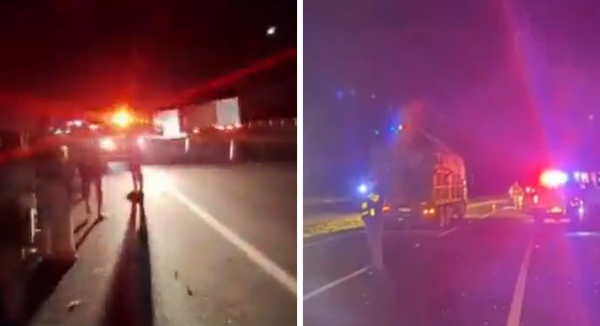 Retiran cuerpos tras vuelco fatal de bus en Coronel Oviedo - SNT