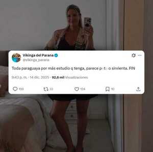 Popular / Influencer kurepa causó revuelo tras insultar a paraguayas
