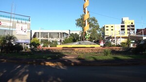 Rotonda del Corazón de San Roque González se prepara para la Navidad