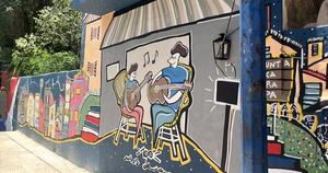 Diario HOY | Inauguran mural homenaje a los 100 años de la Guarania en Punta Karapá