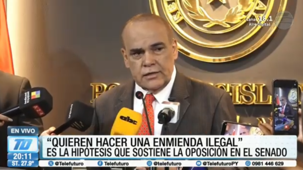 Oposición denuncia intento de enmienda ilegal tras proyecto de “Bachi”