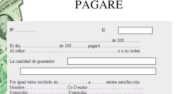 Diario HOY | Aprueban proyecto que obliga devolver pagarés al deudor