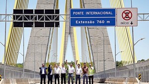 Estreno del Puente de la Integración será mañana y para camiones vacíos