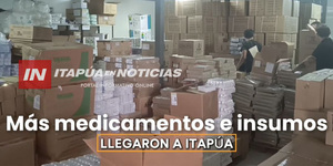 SE TRIPLICÓ LA INVERSIÓN EN MEDICAMENTOS E INSUMOS PARA ITAPÚA EN LA ACTUAL GESTIÓN