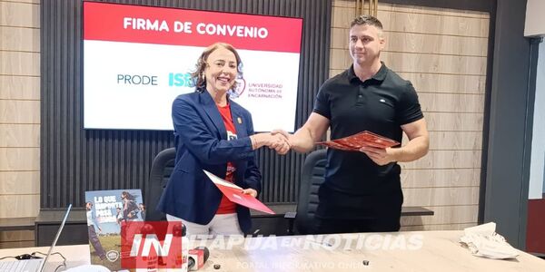 PRODE Y UNAE FIRMAN CONVENIO PARA OTORGAR BECAS UNIVERSITARIAS