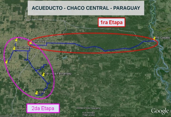 Grave negligencia del MOPC: ejecutó el Acueducto Puerto Casado–Loma Plata sin estudios obligatorios, según la Contraloría