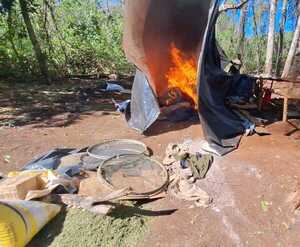 Destruyen 3.200 kilos de marihuana bajo supervisión de la Fiscalía