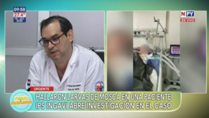 Jefe de la UTI del IPS Ingavi pide disculpas tras hallazgo de larvas en paciente crítica