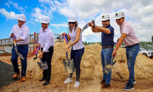 Se realizó la palada inicial del bloque administrativo de la Facultad de Ciencias y Tecnologías, financiado por la Gobernación de Caaguazú - OviedoPress