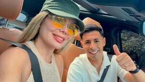 Popular / (VIDEO) ¡Mirá cómo festejaron Dahiana Bresanovich y Blas Riveros su aniversario de bodas!