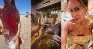 Diario HOY | Liliana Álvarez recibe sus 46 años con Mina, champán y a orillas del mar