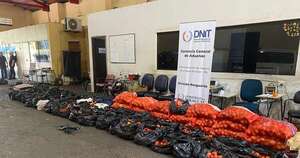 Diario HOY | Por tierra, agua y aire incautaron toneladas de productos de contrabando