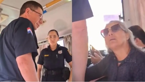 Policías obligaron a una pasajera a bajar del colectivo por llevar a su gato