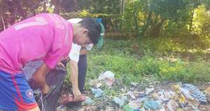 La Nación / Vecinos denuncian basural en el barrio Palomar de Lambaré