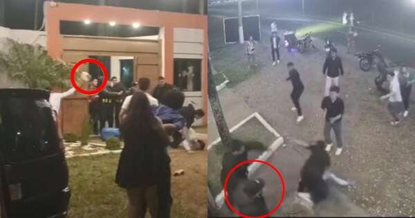 Diario HOY | Fiesta de colación acaba en violencia: guardia recibió pedrada en la cabeza