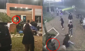 Violenta fiesta de colación deja a un guardia con traumatismo de cráneo en Caaguazú - OviedoPress