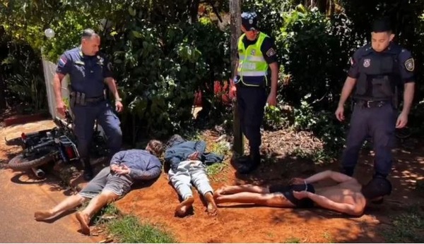 Caen presuntos «asaltabolts» en Capiatá