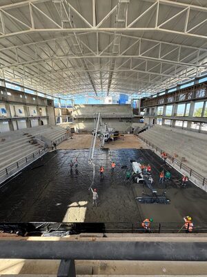 El nuevo Polideportivo de Cerro Porteño avanza y marcará un hito en la infraestructura deportiva del país