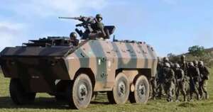 La Nación / Brasil dona al Ejército paraguayo seis obuses autopropulsados de 105 milímetros