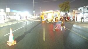 Mariano Roque Alonso: transeúnte muere tras ser atropellada en Ruta PY03 - Policiales - ABC Color