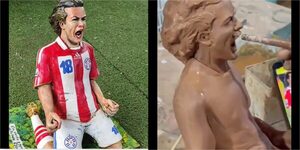Popular / (VIDEO) ¡Nelson Haedo Valdez ya tiene su figura de barro!