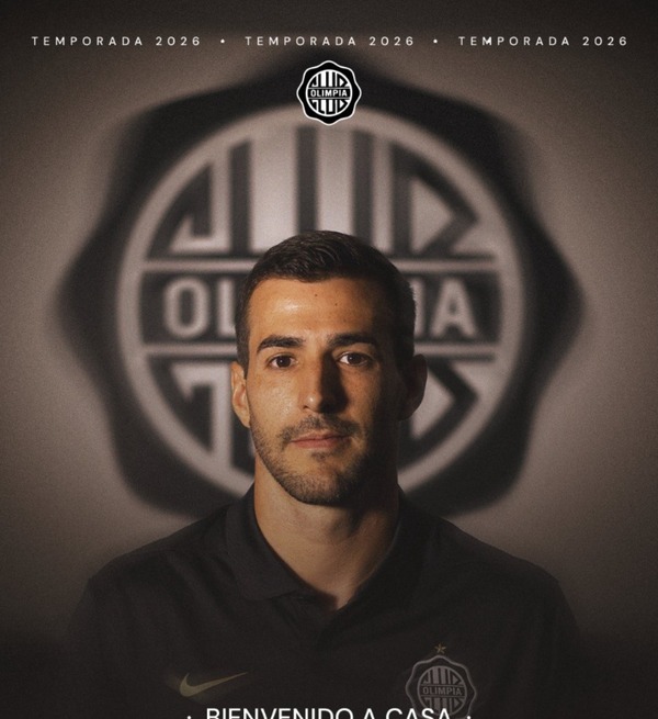 Raúl Cáceres vuelve a Olimpia: “Hace mucho tiempo quería estar acá” - trece