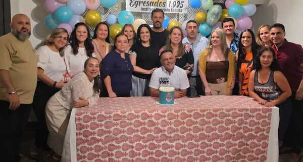 Encuentro de Egresados Promoción 1995 del Instituto Sagrada Familia de San Lorenzo » San Lorenzo PY