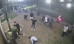 Guardia de seguridad fue agredido con un cascotazo en un local nocturno de Caaguazú - OviedoPress