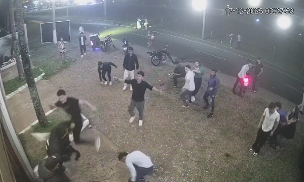 Guardia de seguridad fue agredido con un cascotazo en un local nocturno de Caaguazú - OviedoPress